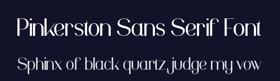 Pinkerston Sans Serif Font by fontkong — Sans Serif Font — thumbnail 2
