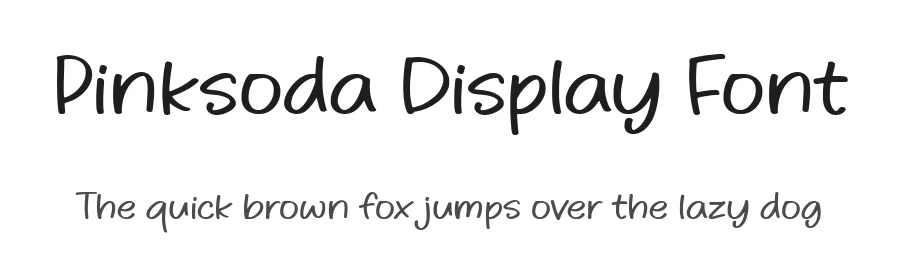 Pinksoda Display Font by balpirick — Display Font