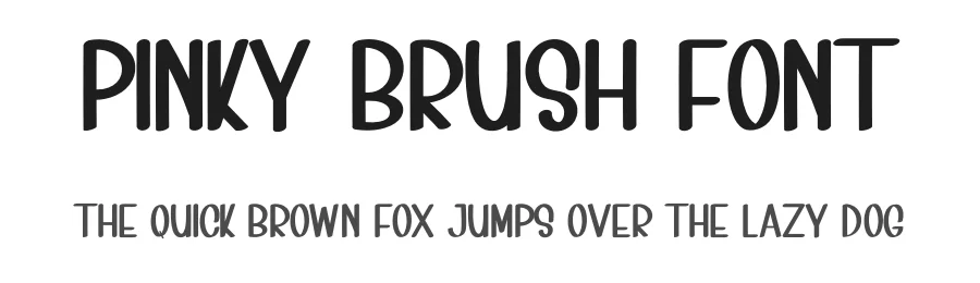 Pinky Brush Font by inermediaSTUDIO — Display Font