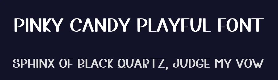 Pinky Candy Playful Font by freshtypeink — Display Font — thumbnail 2