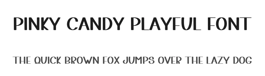 Pinky Candy Playful Font by freshtypeink — Display Font