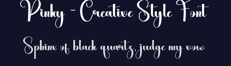 Pinky – Creative Style Font by andikastudio — Script Handwritten Font — thumbnail 2