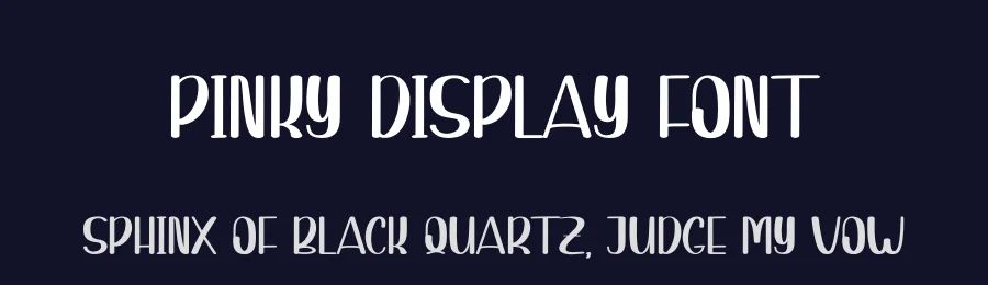 Pinky Display Font by creativeletter — Display Font — thumbnail 2