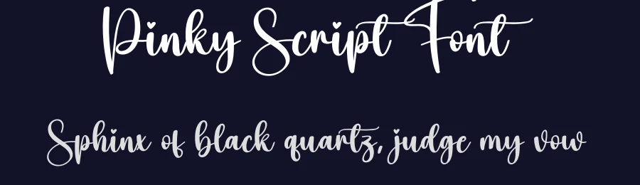 Pinky Script Font by creativeletter — Script Handwritten Font — thumbnail 2