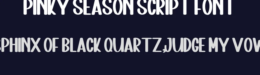 Pinky Season Script Font by inermediaSTUDIO — Display Font — thumbnail 2