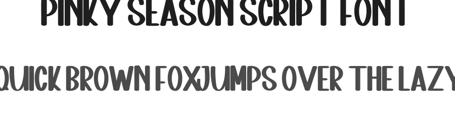 Pinky Season Script Font by inermediaSTUDIO — Display Font