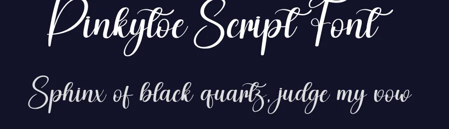 Pinkytoe Script Font by creativeletter — Script Handwritten Font — thumbnail 2