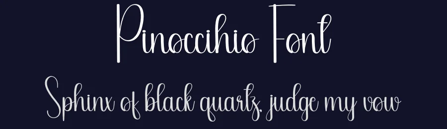 Pinoccihio Font by creativeletter — Script Handwritten Font — thumbnail 2
