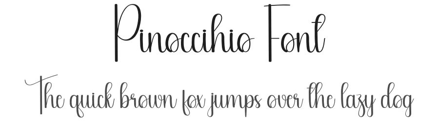 Pinoccihio Font by creativeletter — Script Handwritten Font