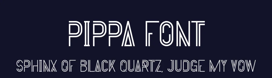 Pippa Font by vpcreativeshop — Display Font — thumbnail 2
