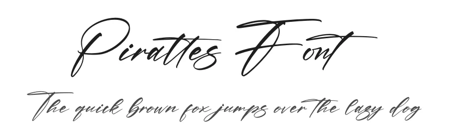 Pirattes Font by afterpaper — Script Handwritten Font
