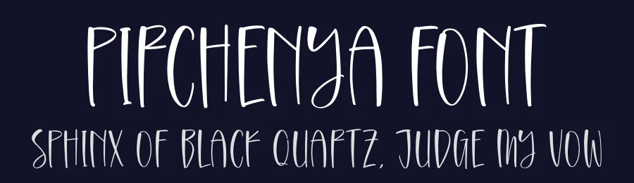 Pirchenya Font by letterfabric — Script Handwritten Font — thumbnail 2