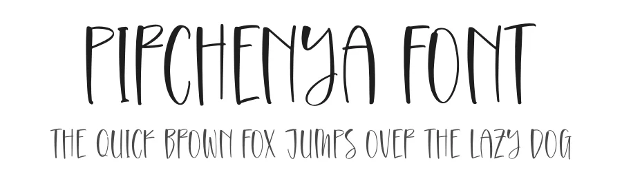 Pirchenya Font by letterfabric — Script Handwritten Font
