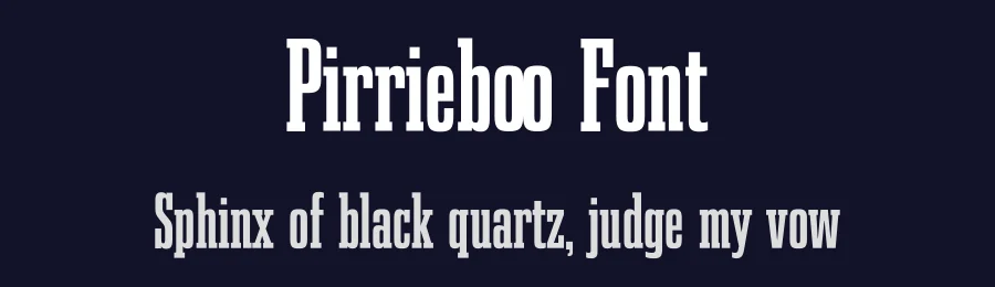 Pirrieboo Font by Artnivora Studio — Slab Serif Font — thumbnail 2