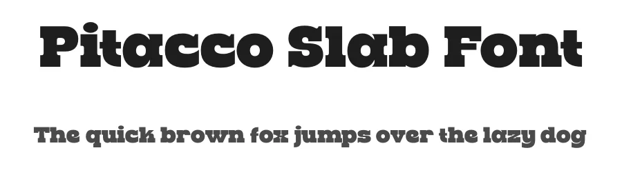 Pitacco Slab Font by BRAINWAVES STUDIO — Decorative Font