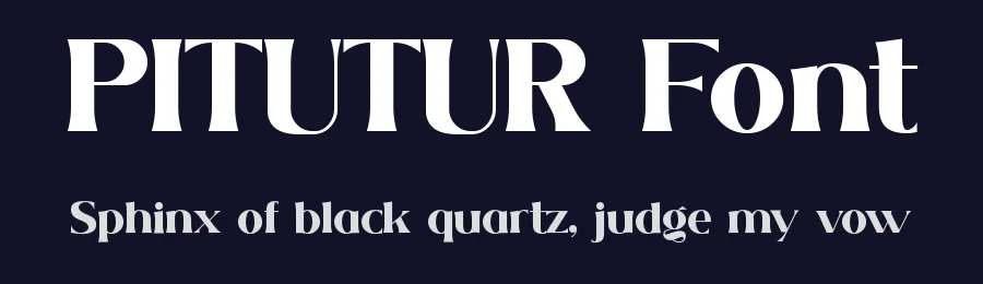 PITUTUR Font by Rautan Studio — Decorative Font — thumbnail 2