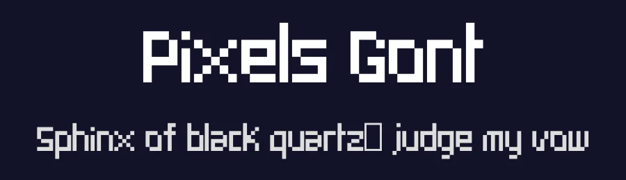 Pixels Font by graphicpear — Decorative Font — thumbnail 2