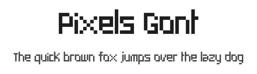 Pixels Font by graphicpear — Decorative Font