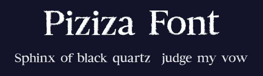 Piziza Font by Creativetacos — Serif Font — thumbnail 2