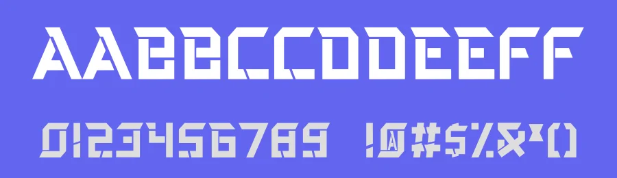 Plaguard Display Font by Rometheme — Display Font — thumbnail 3