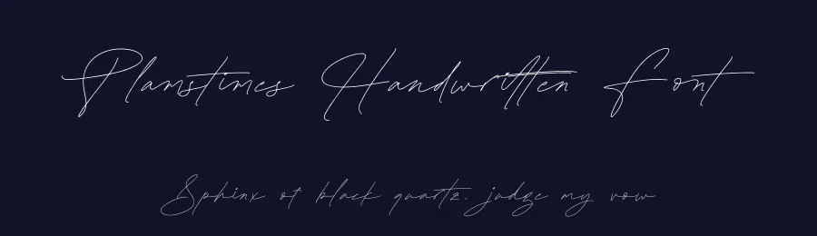 Plamstimes Handwritten Font by Operatype.Co — Script Handwritten Font — thumbnail 2