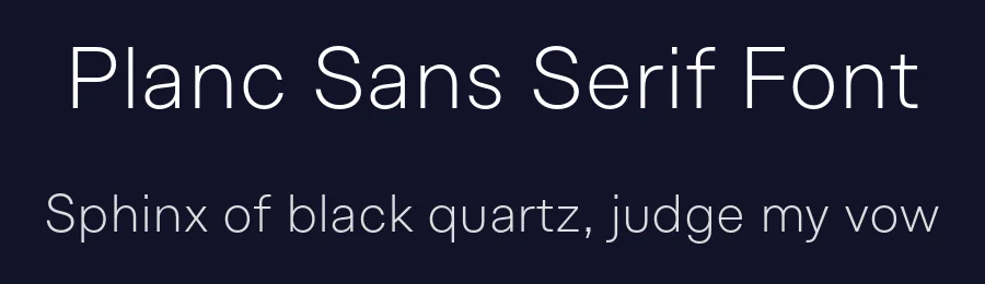Planc Sans Serif Font by Taner Ardalı — Sans Serif Font — thumbnail 2