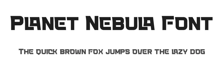 Planet Nebula Font by timelesstype.co — Display Font