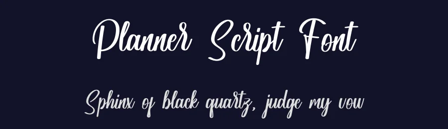 Planner Script Font by inermediaSTUDIO — Script Handwritten Font — thumbnail 2