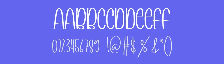 Planner Story Display Font by creativeletter — Display Font — thumbnail 3
