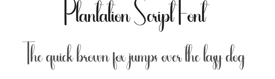 Plantation Script Font by andikastudio — Script Handwritten Font