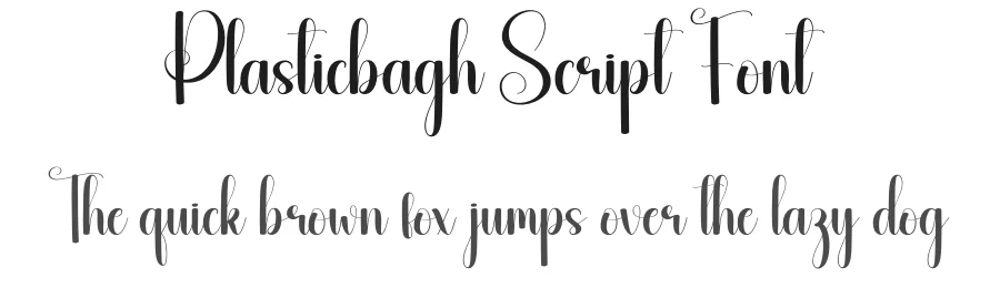 Plasticbagh Script Font by andikastudio — Script Handwritten Font