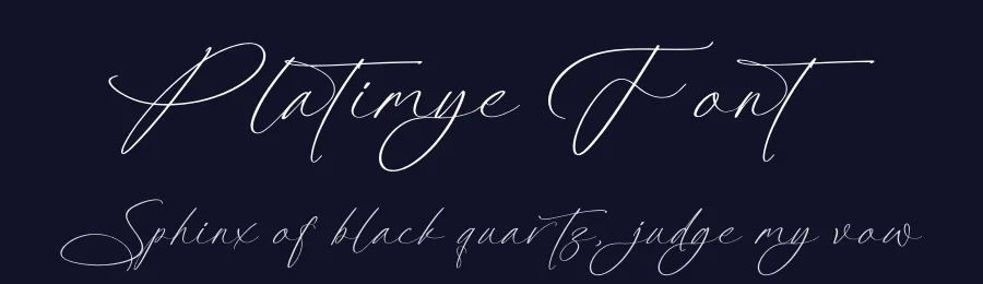 Platimye Font by letterenastudios — Script Handwritten Font — thumbnail 2
