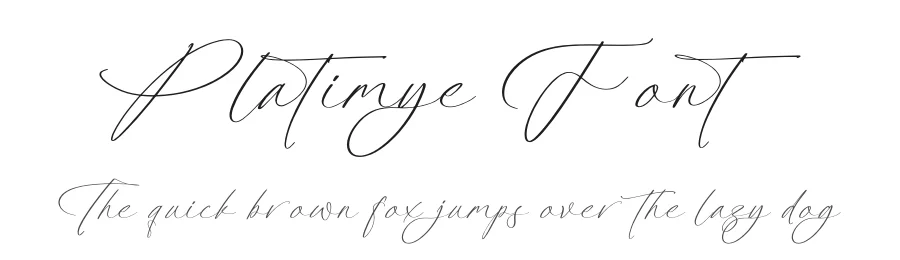Platimye Font by letterenastudios — Script Handwritten Font