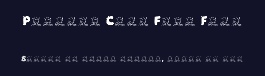 Playful Clay Free Font by Letterlays — Display Font — thumbnail 2