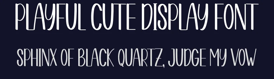 Playful Cute Display Font by inermediaSTUDIO — Display Font — thumbnail 2