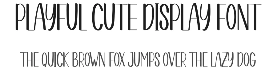 Playful Cute Display Font by inermediaSTUDIO — Display Font