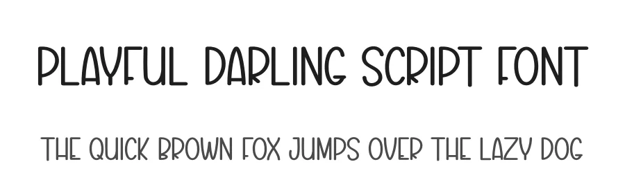 Playful Darling Script Font by creativeletter — Display Font