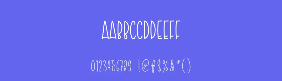 Playful Display Font by creativeletter — Display Font — thumbnail 3