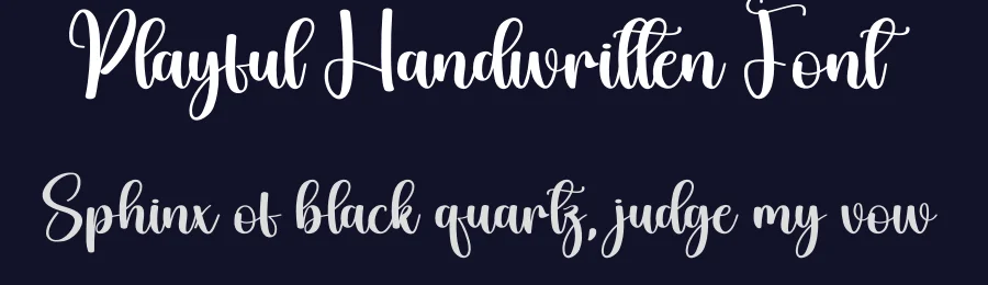 Playful Handwritten Font by andikastudio — Script Handwritten Font — thumbnail 2
