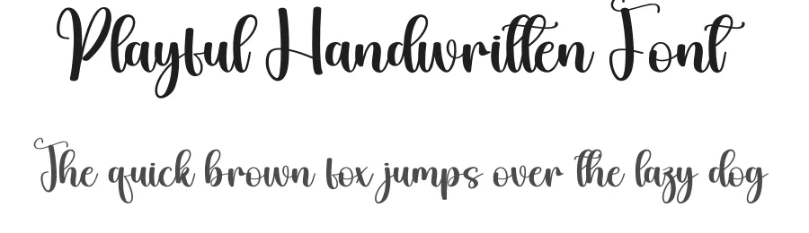 Playful Handwritten Font by andikastudio — Script Handwritten Font