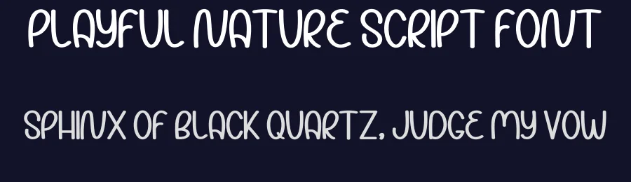 Playful Nature Script Font by inermediaSTUDIO — Display Font — thumbnail 2