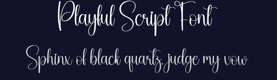 Playful Script Font by creativeletter — Script Handwritten Font — thumbnail 2