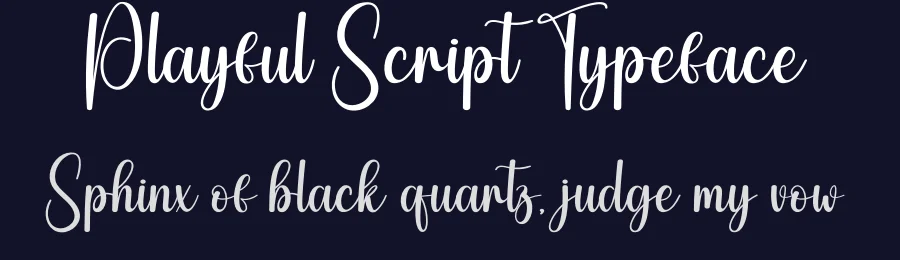 Playful Script Typeface by creativeletter — Script Handwritten Font — thumbnail 2