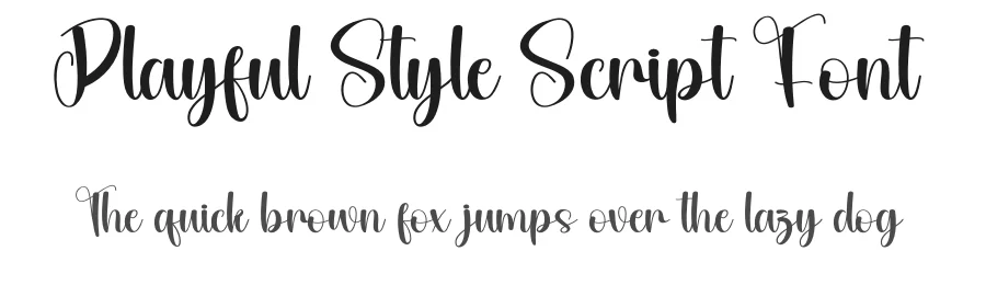Playful Style Script Font by andikastudio — Script Handwritten Font