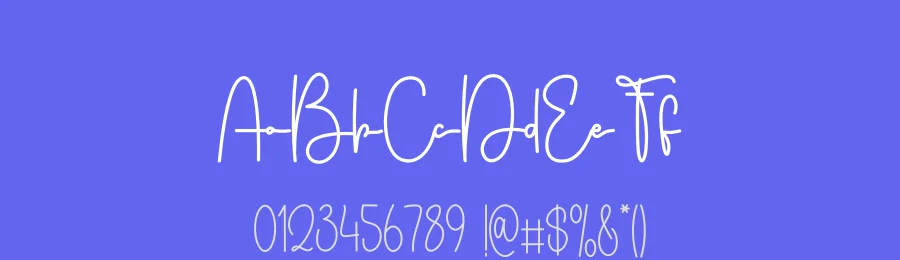 Playing Paragliding – Minimal Handwritten Font by freshtypeink — Script Handwritten Font — thumbnail 3
