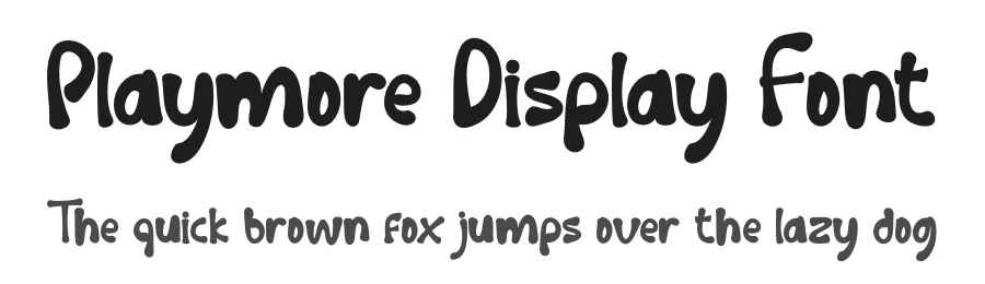 Playmore Display Font by StringLabs — Display Font