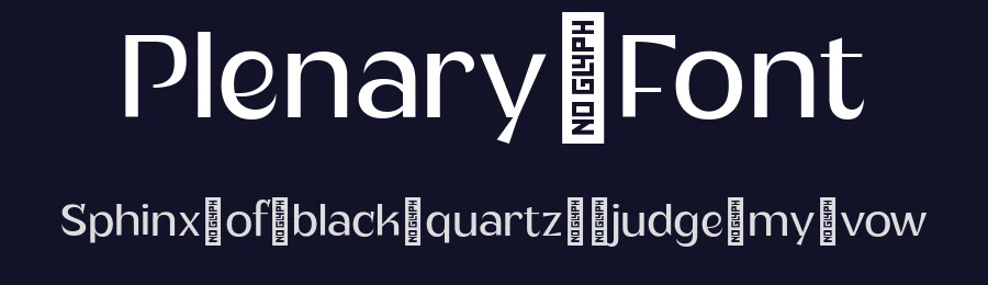 Plenary Font by Fridaytype — Sans Serif Font — thumbnail 2