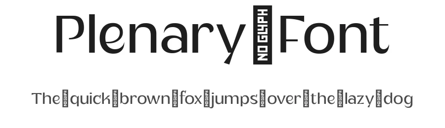 Plenary Font by Fridaytype — Sans Serif Font