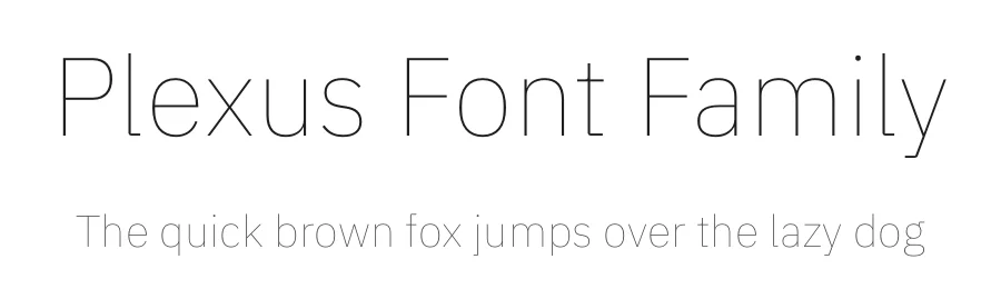 Plexus Font Family by Joshua Smith — Sans Serif Font
