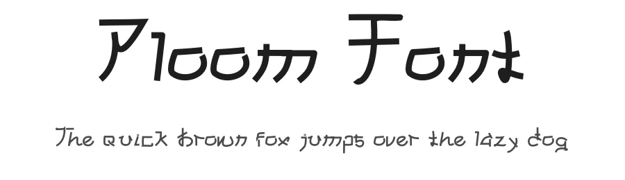 Ploom Font by Letternesia studio โ Display Font